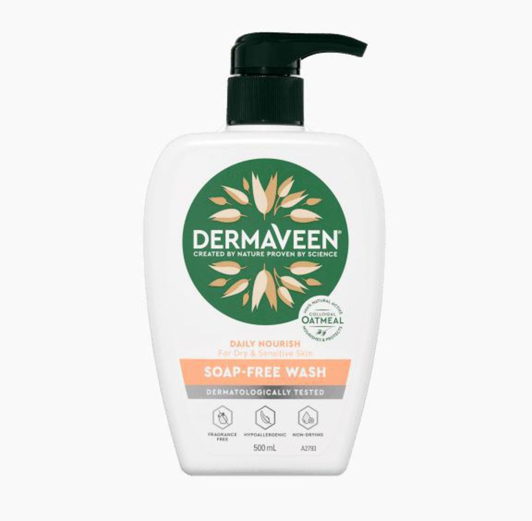 Dermaveen Extra Hydration Gentle Soap-Free Wash 500ml image 0